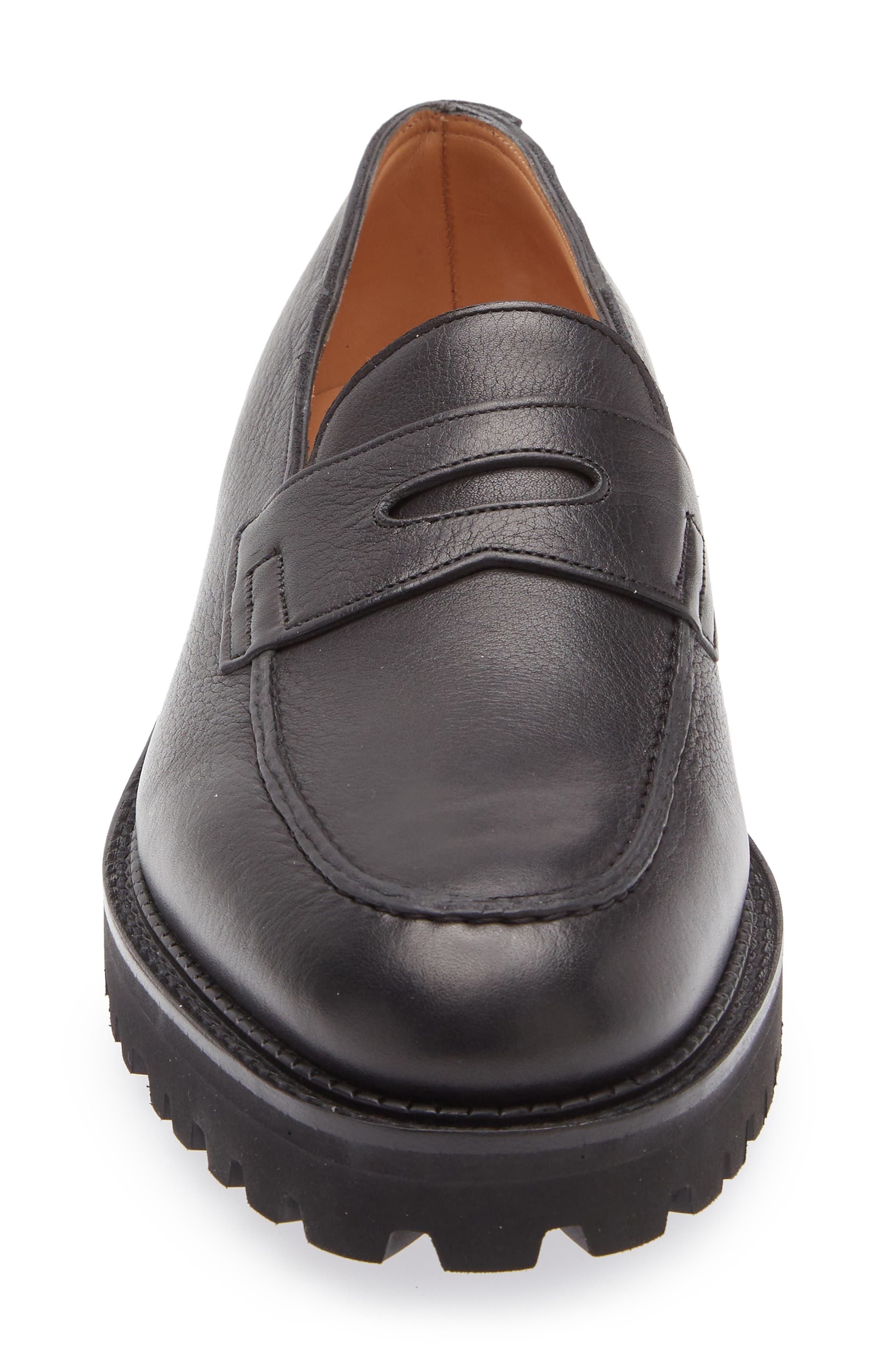 John Lobb Lopez New Standard Penny Loafer, Alternate, color, Black