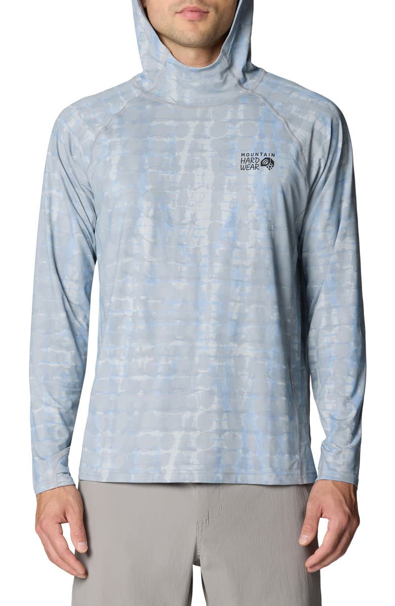 Mountain Hardwear Crater Lake Long Sleeve Hoodie, Alternate, color, Glacial