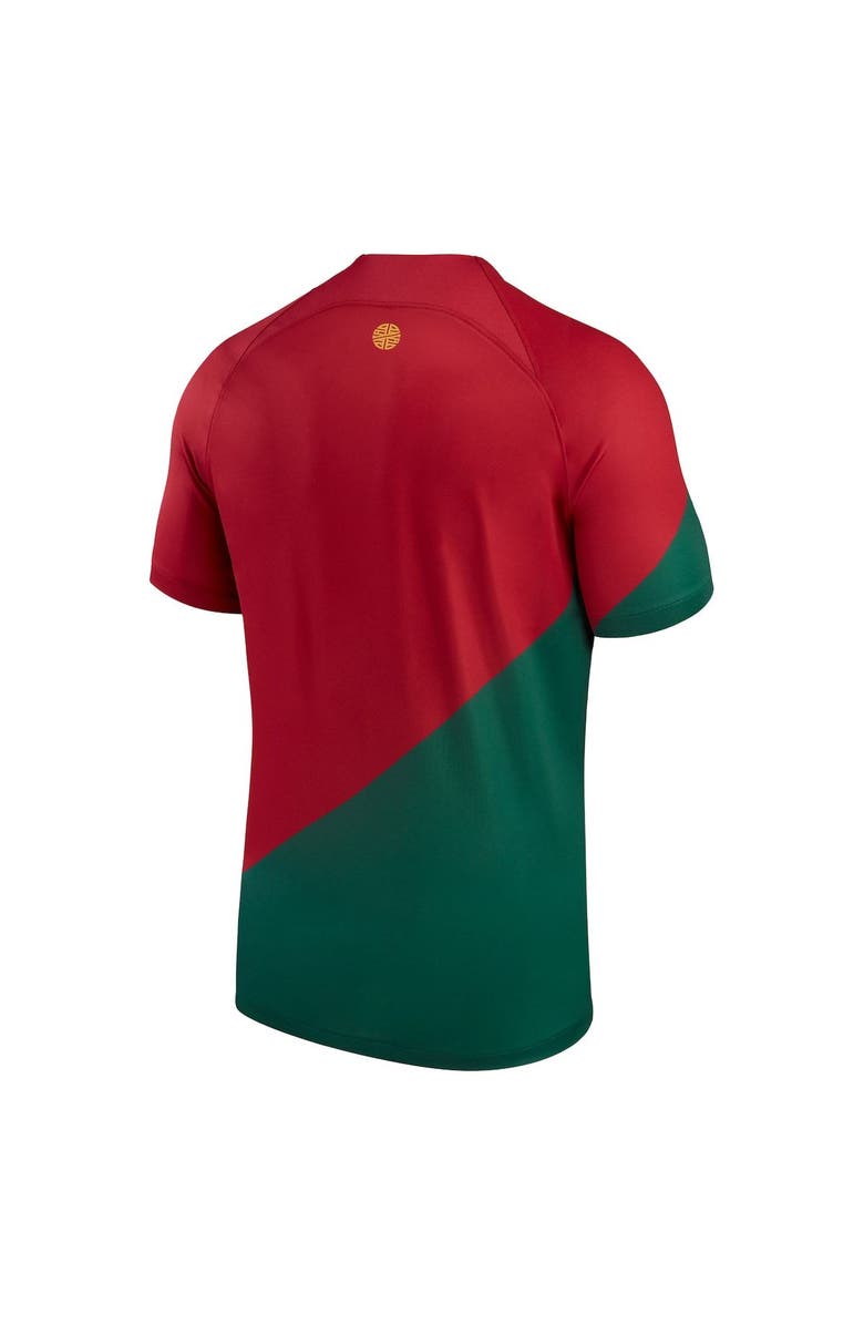 Nike Men's Nike Red Portugal National Team 2022/23 Home Breathe Stadium Replica Blank Jersey, Alternate, color, 