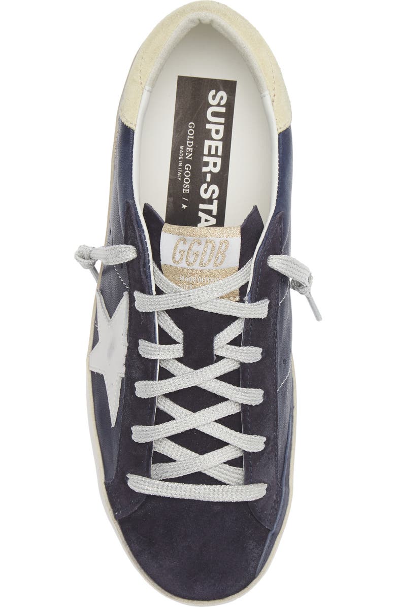 Golden Goose Super-Star Sneaker, Alternate, color, Navy Blue/ Butter/ Milk