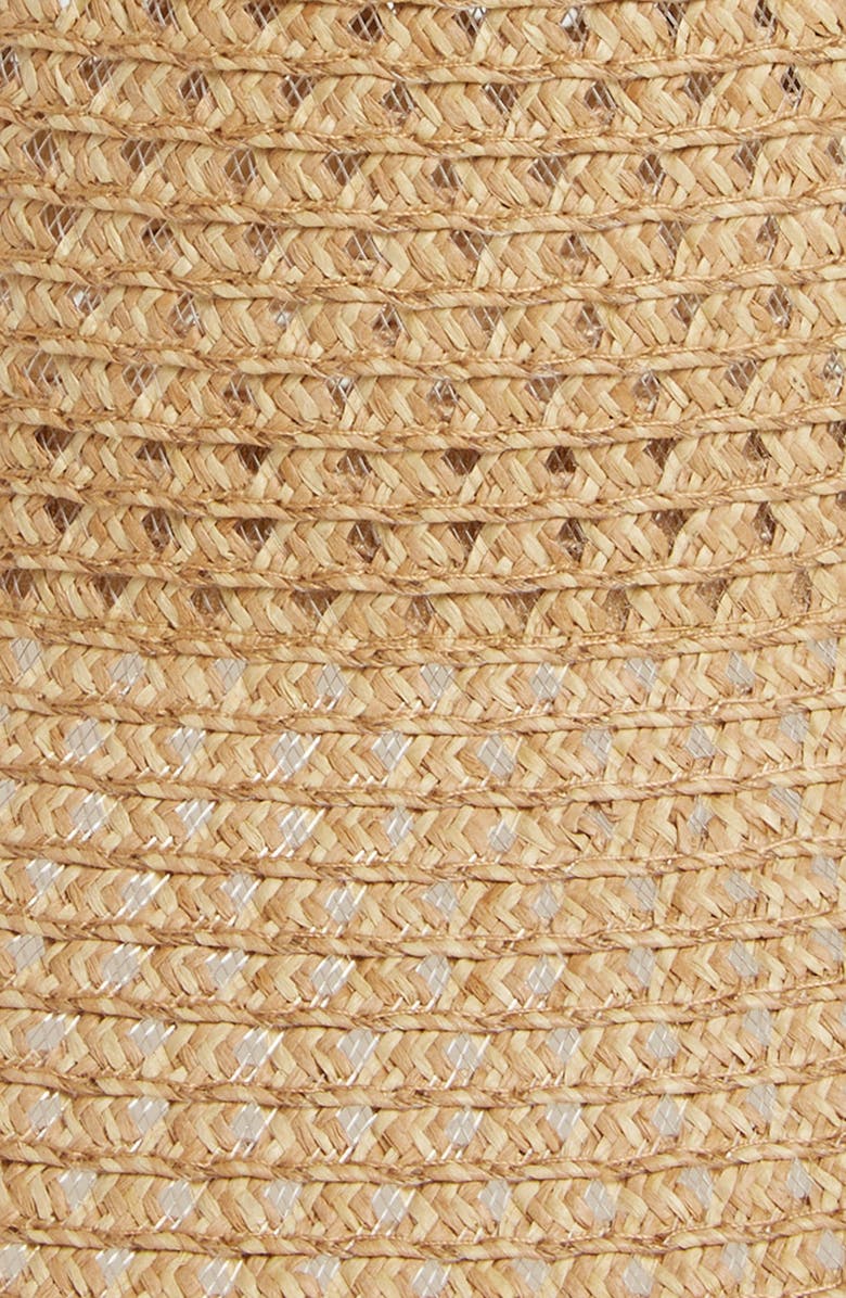Treasure & Bond Textured Straw Bucket Hat, Alternate, color,