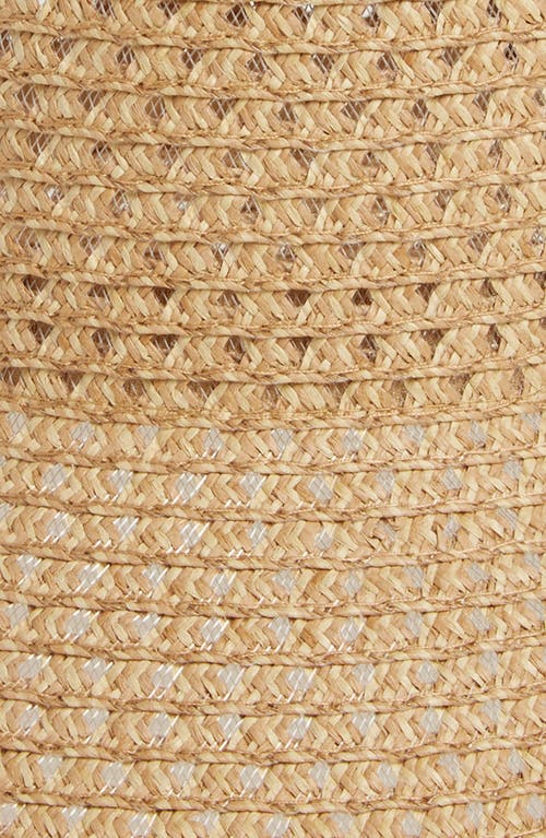 TREASURE & BOND TREASURE & BOND TEXTURED STRAW BUCKET HAT 