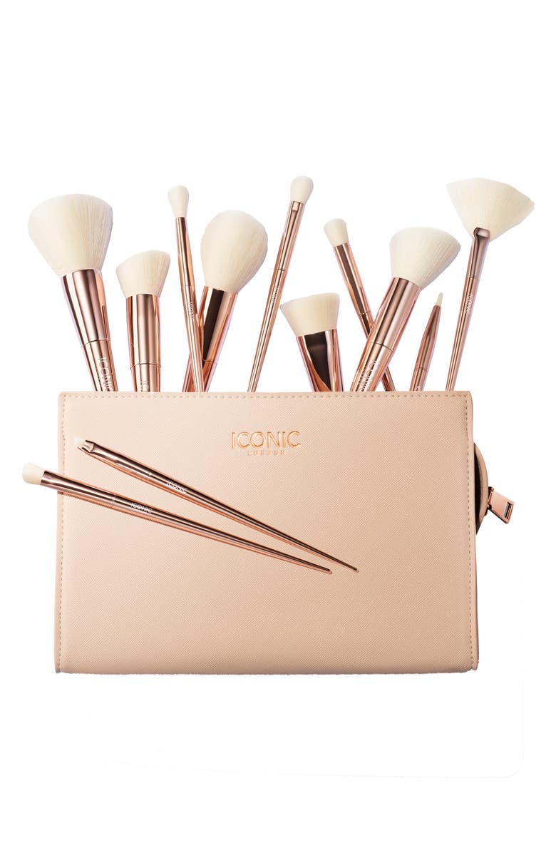 ICONIC LONDON 12-Piece Ultimate Brush Set, Main, color, 