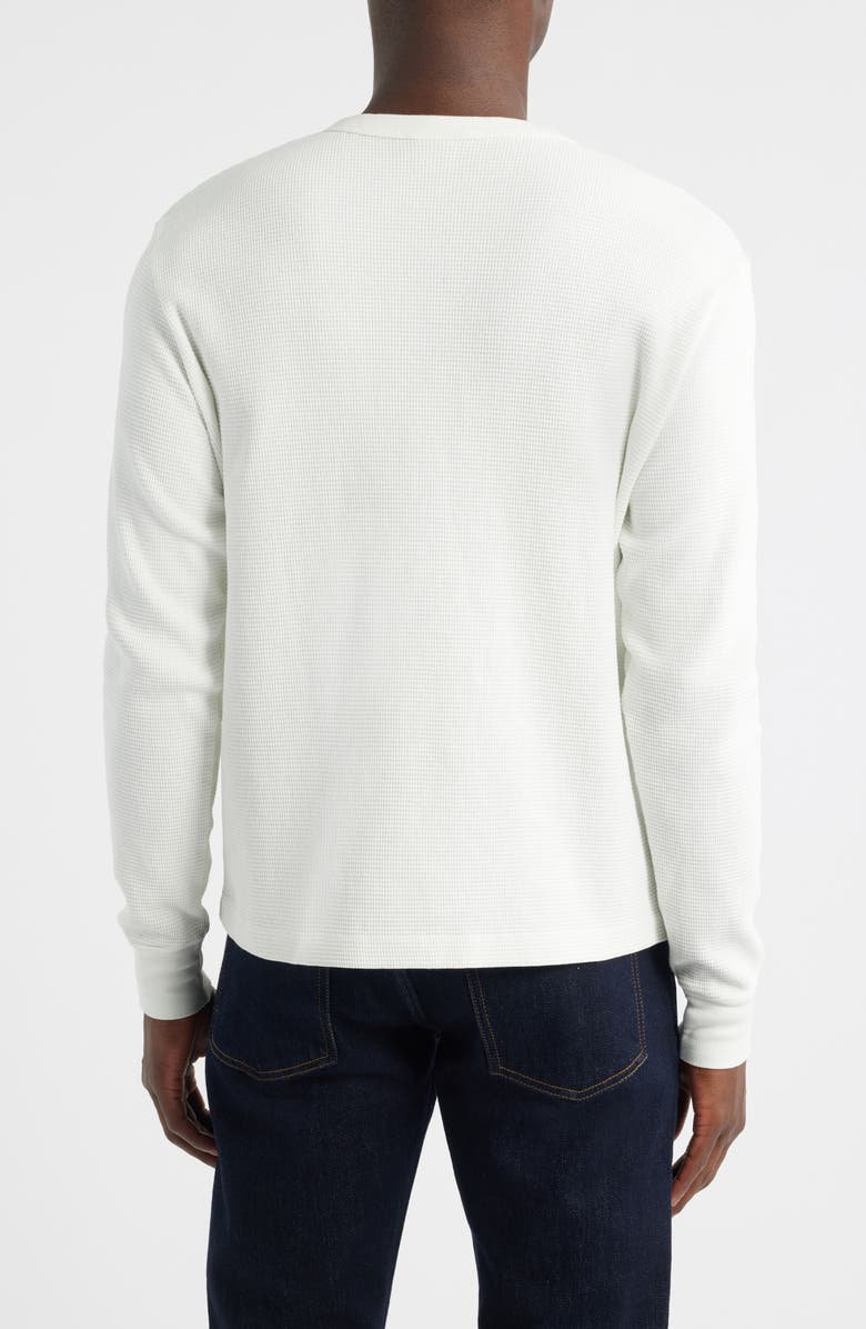 925 Originals Stock Waffle Knit Henley, Alternate, color, Washed White