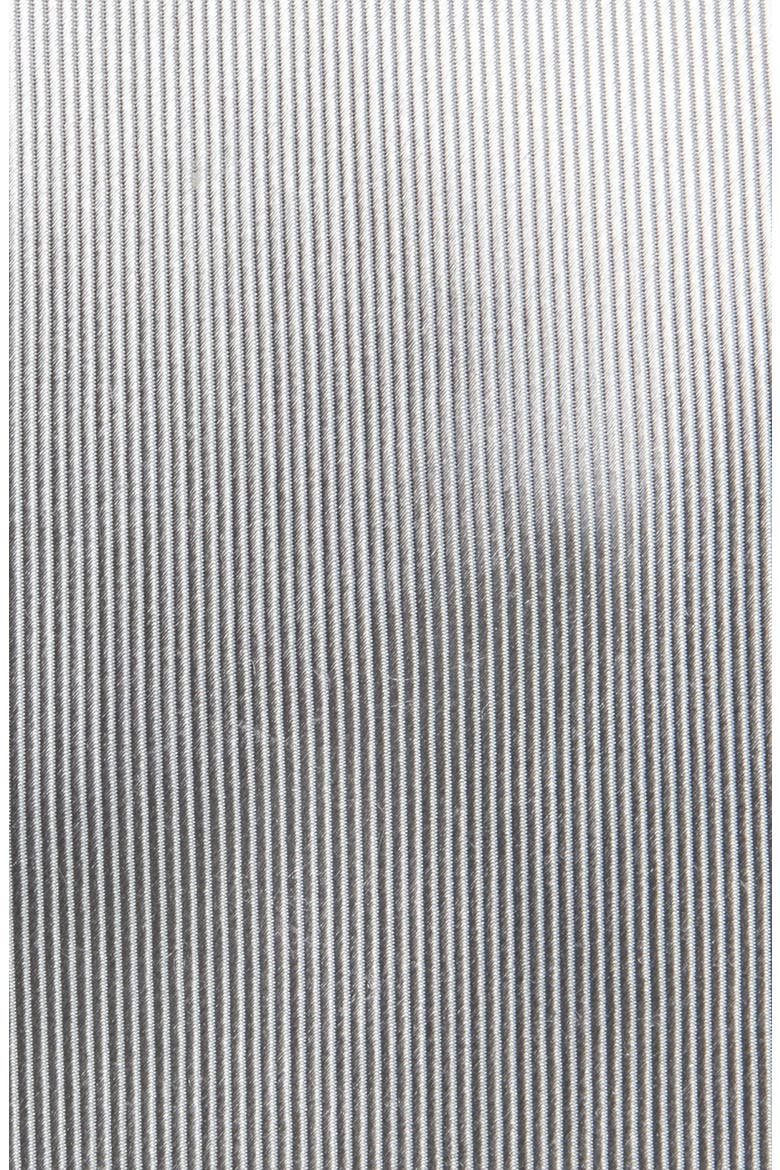 Solid Silk Tie, Alternate, color, SILVER