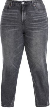 Bayeas High Waist Straight Leg Jeans