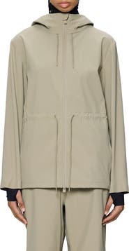 Rains Suva Hardshell Waterproof Hooded Rain Jacket