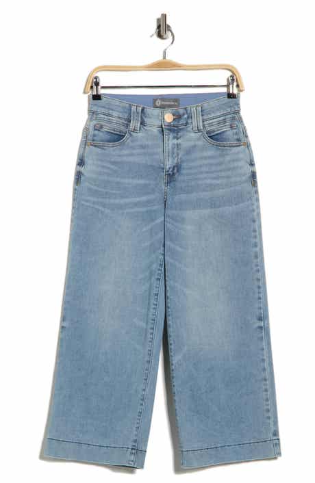 Democracy Wide Leg Cropped Jeans