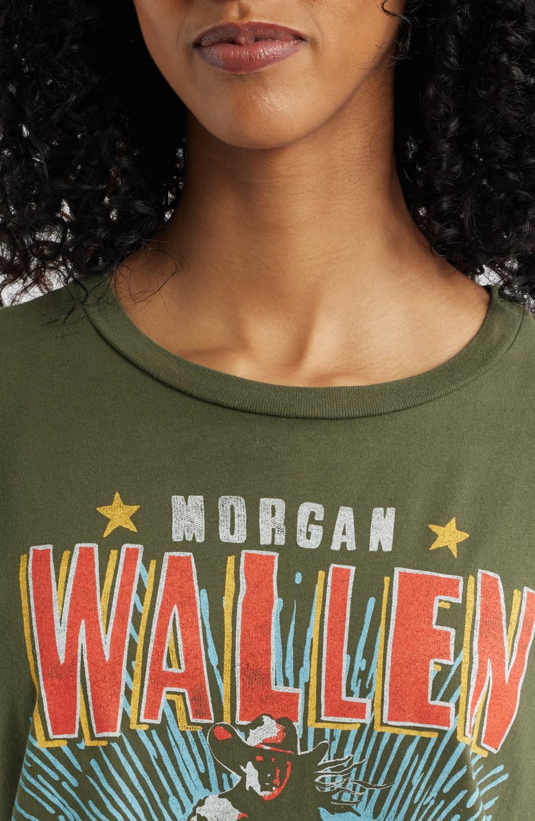 Daydreamer Morgan Wallen Long Live Cowgirls Cotton Graphic T-Shirt, Alternate, color,