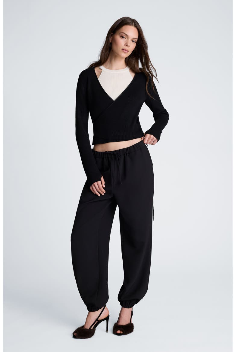 Drawstring Joggers, Alternate, color, BLACK