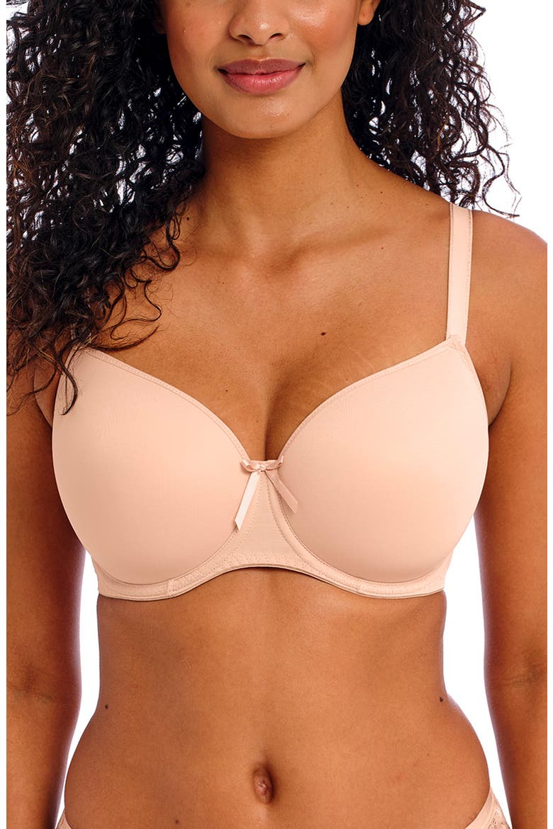 Fancies Full Figure Underwire Balconette Bra, Main, color, NATURAL BEIGE