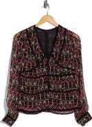 Longchamp Print Silk Blouse