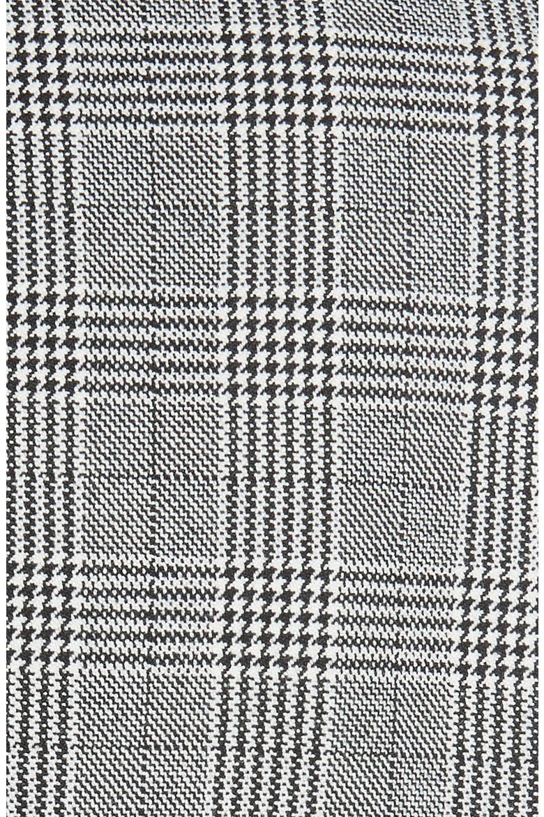 Belted Glen Check Blazer, Alternate, color, BLACK WHITE MULTI