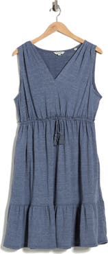 MAX STUDIO Sleeveless Tiered Dress