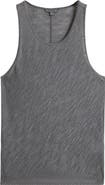 John Varvatos Broome Slim Fit Linen Tank