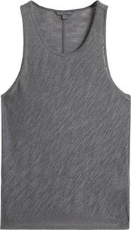 John Varvatos Broome Slim Fit Linen Tank