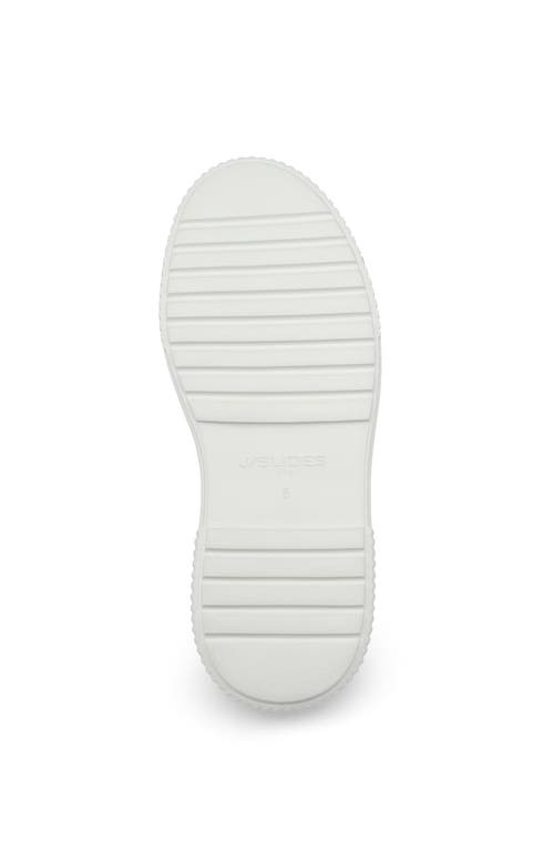Jslides Footwear West Sneaker In Metallic Khaki