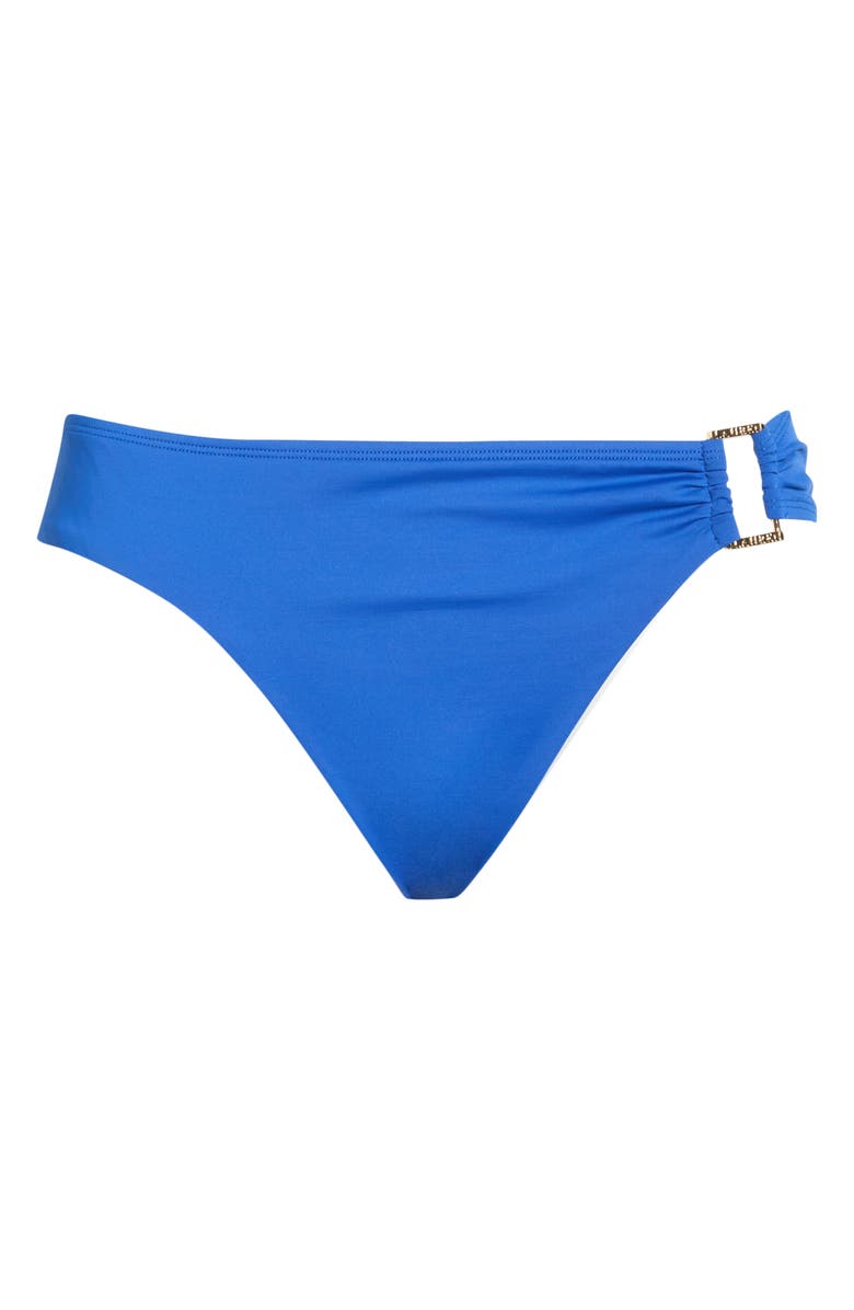 Lauren Ralph Lauren Ring Hipster Bikini Bottoms, Alternate, color, Blue Saturn