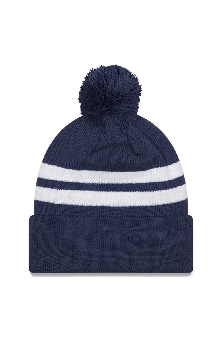 New Era Men's New Era  Navy Houston Texans 2023 AFC South Division Champions Cuffed Knit Hat with Pom, Alternate, color, 