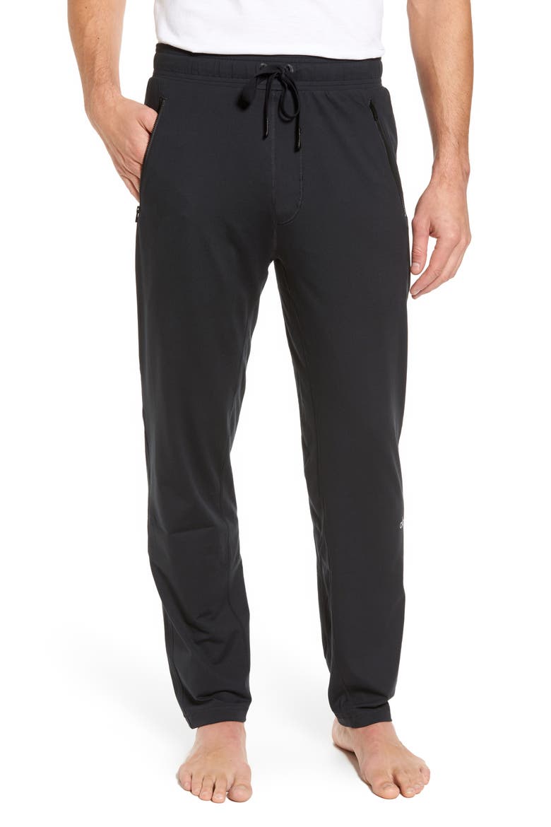 Renew Relaxed Lounge Pants, Main, color, BLACK