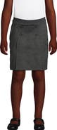 Lands' End School Uniform Girls Ponte Button Front Skort