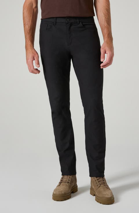 Baron Straight Leg Stretch Twill 5-Pocket Pants