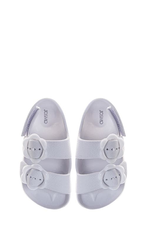 Shop Josmo Kids' Flower Buckle Sandal In White