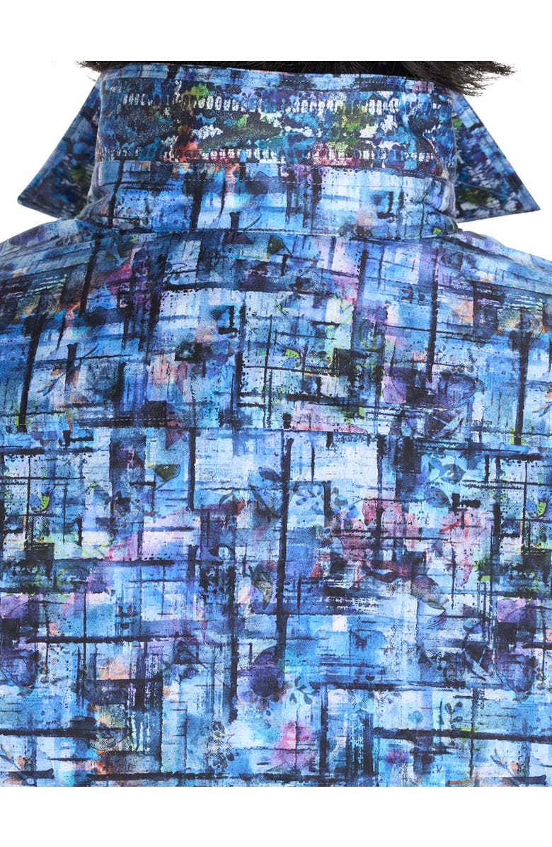 Robert Graham DXL Big & Tall Multi Abstract Print Sport Shirt, Alternate, color, Multi