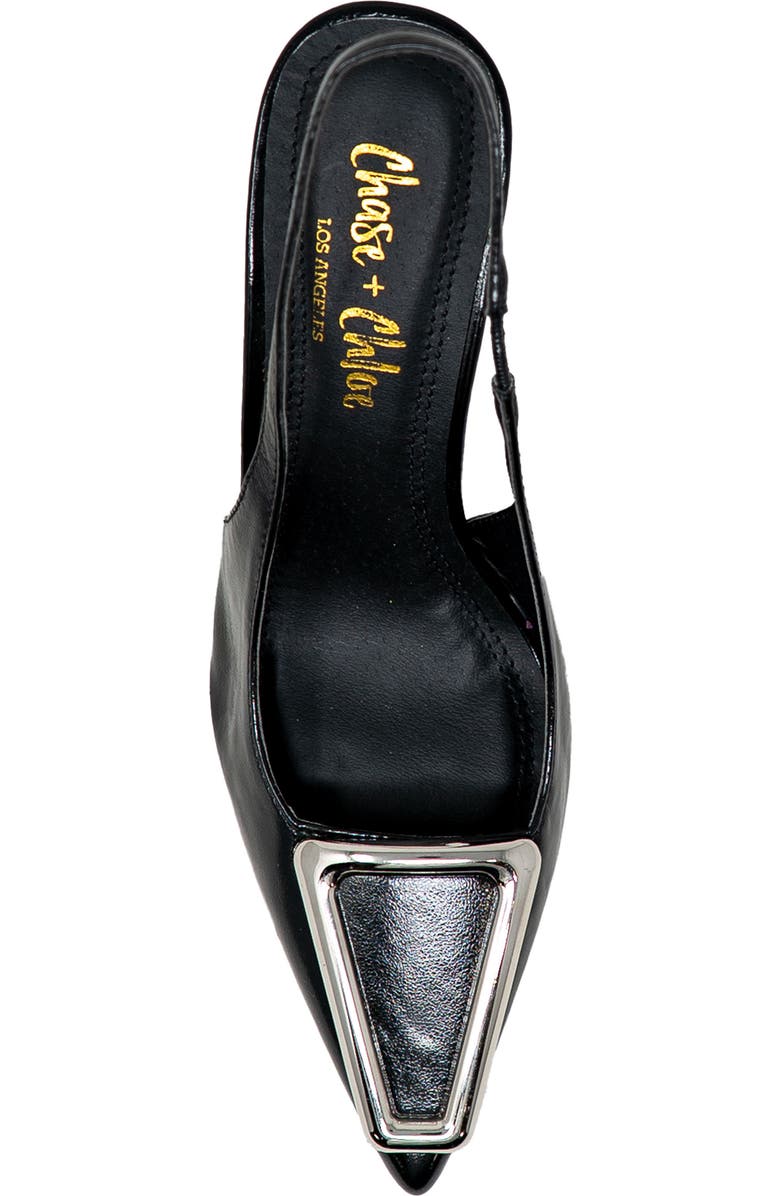 CHASE AND CHLOE Amalia Slingback Pump, Alternate, color,
