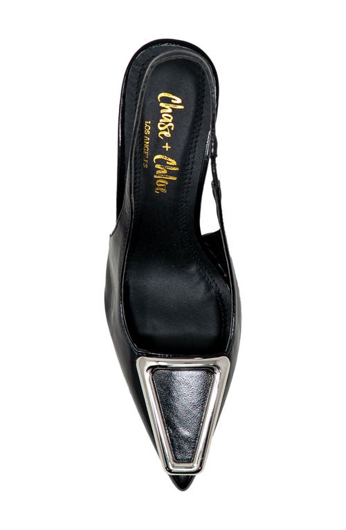 Chase & Chloe Chase And Chloe Amalia Slingback Pump