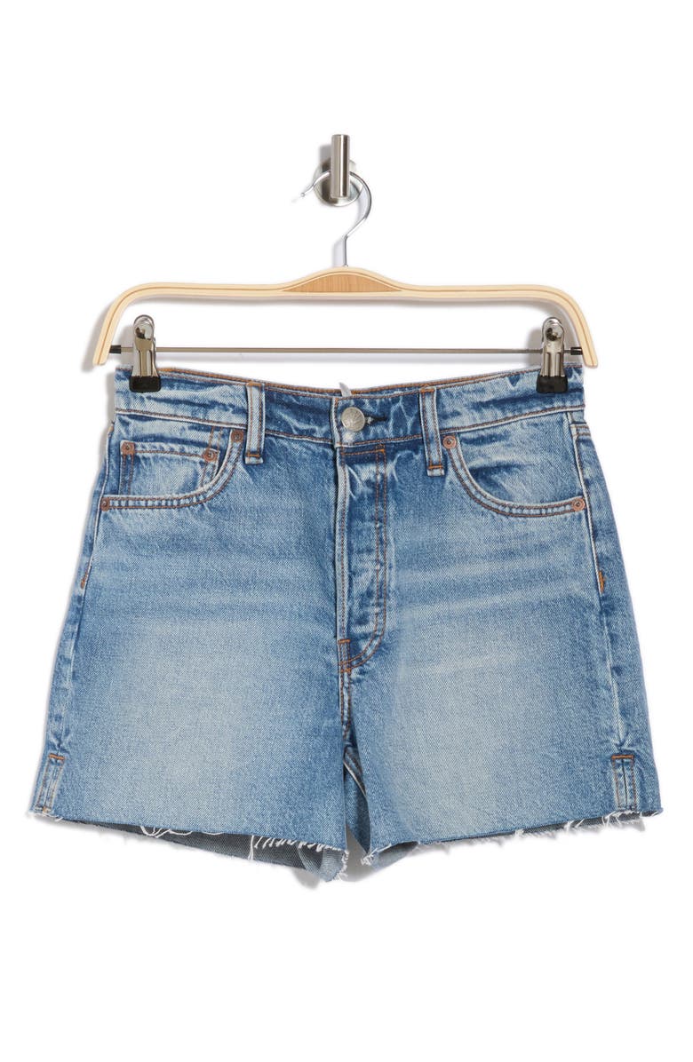 rag & bone Cutoff Denim Shorts, Alternate, color,