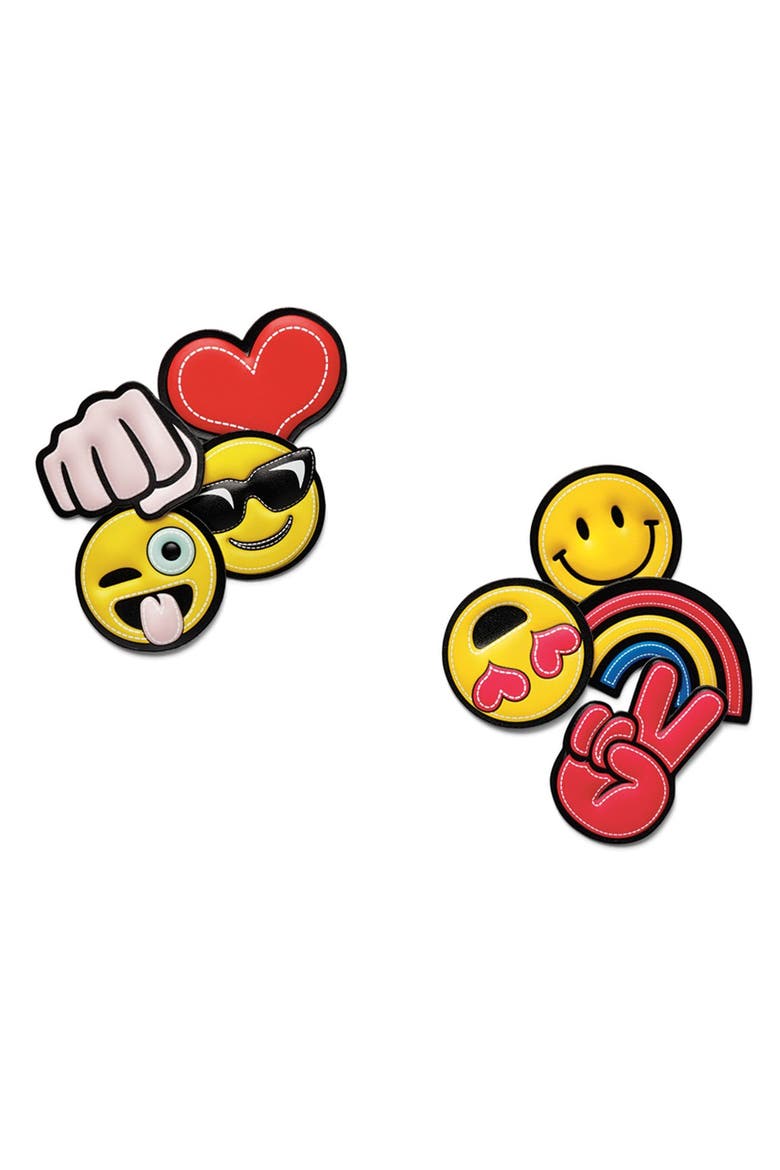 'Smiley' Emoji Stickers, Alternate, color, MULTI