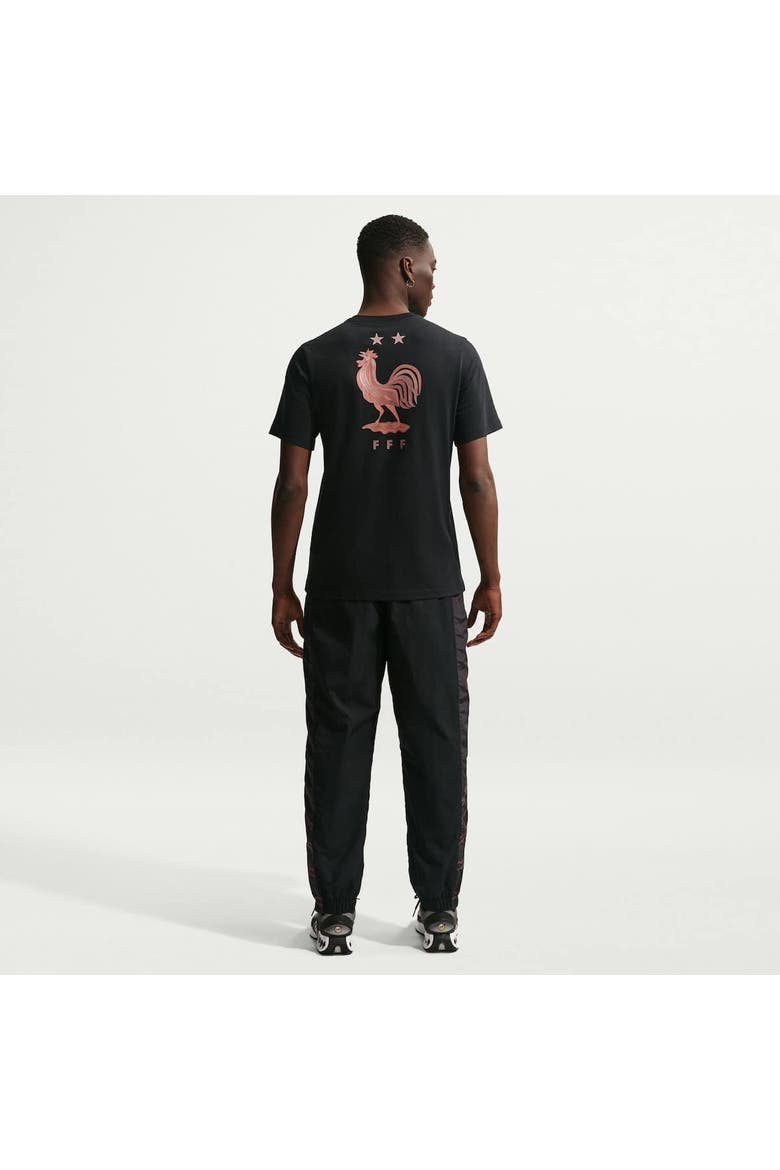Men's Nike Black France National Team Wordmark T-Shirt, Alternate, color, Black