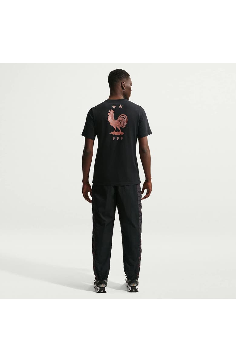 Nike Men's Nike Black France National Team Wordmark T-Shirt, Alternate, color, Black