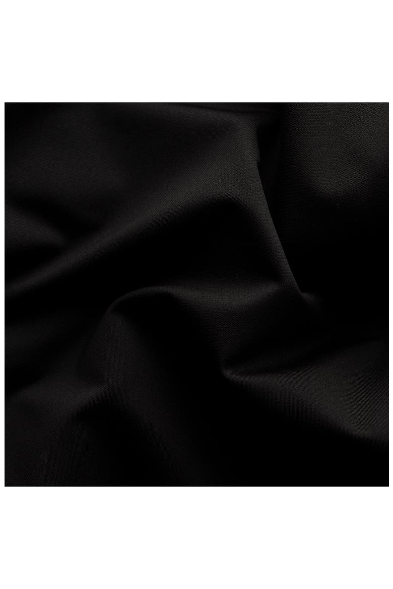 Contemporary Fit Solid Dress Shirt, Alternate, color, BLACK