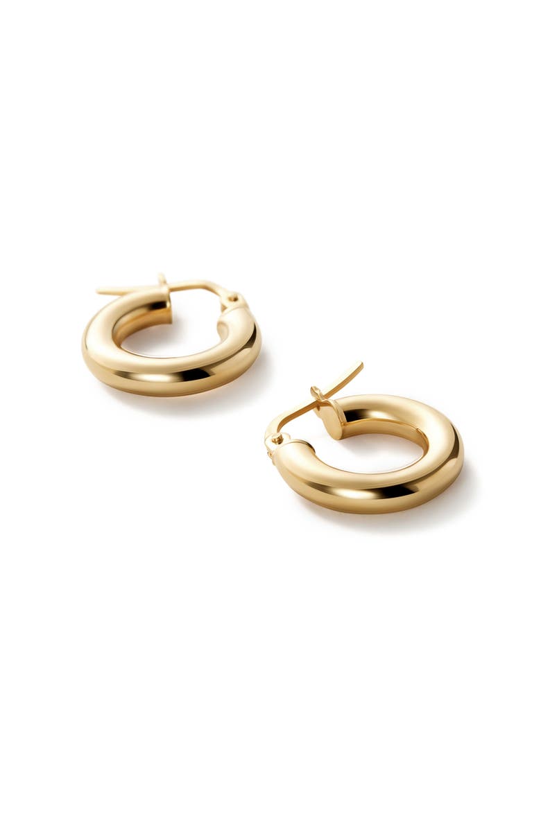 Ana Luisa Classic Hoop Earrings - Mini, Alternate, color, Gold