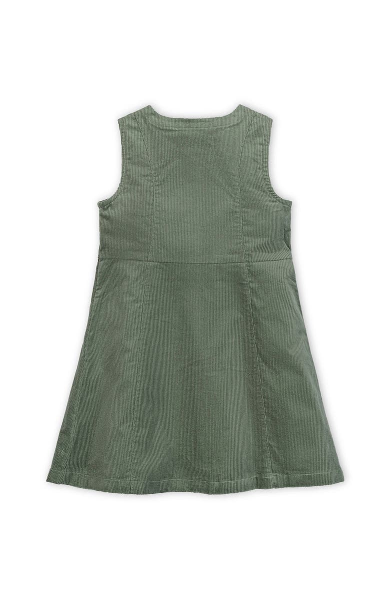 Hope & Henry Kids' Organic Corduroy Button Front Jumper, Alternate, color, Sage