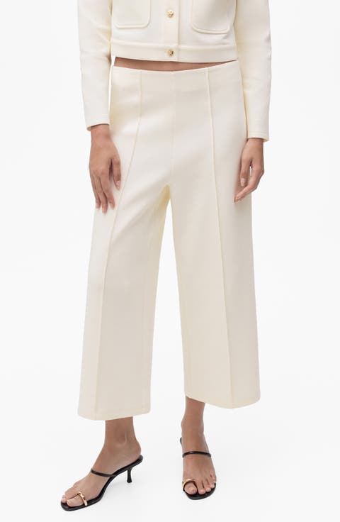 Wide Leg Crop Pants