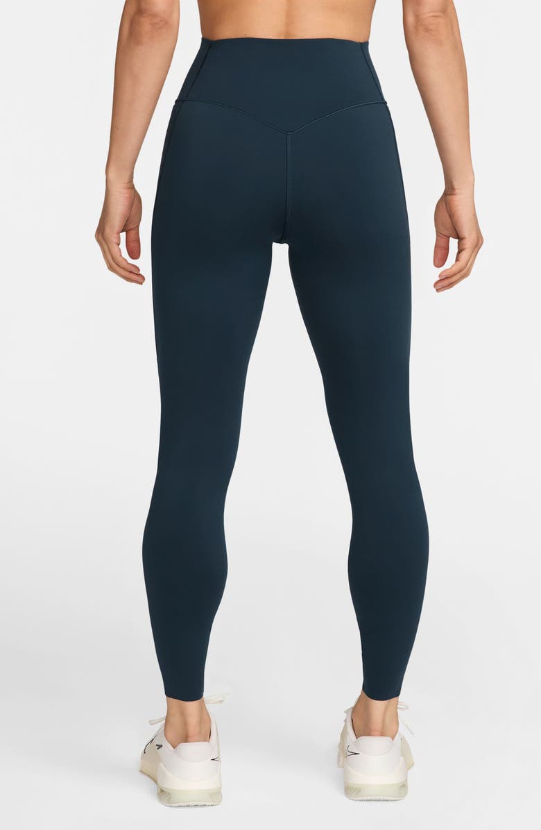 Nike Universa Medium-Support High-Waisted Pocket 7/8 Leggings, Alternate, color, 478 Armory Navy/Anthracite/Black