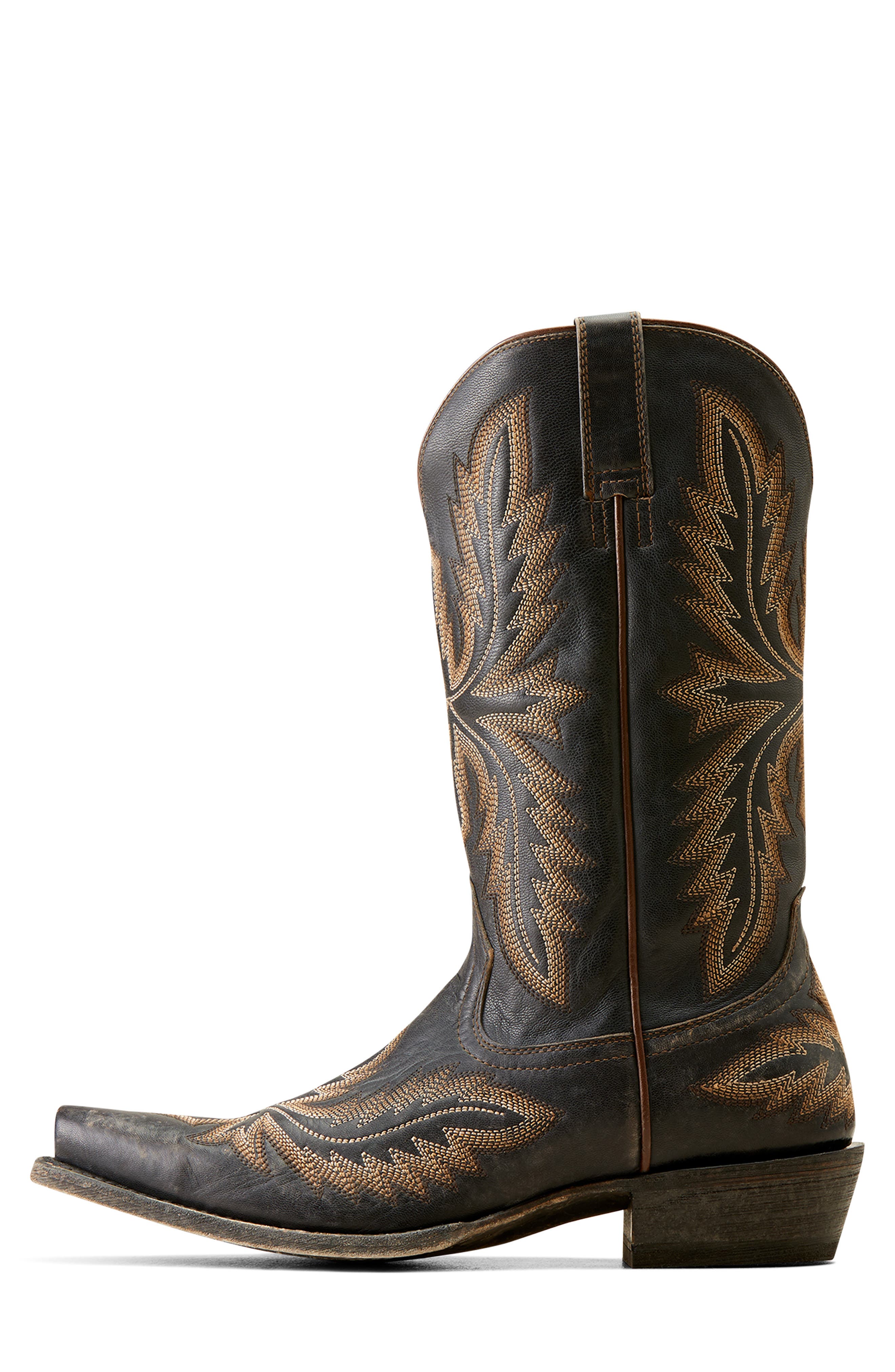 Ariat Ryman Western Boot, Alternate, color, Old West Black
