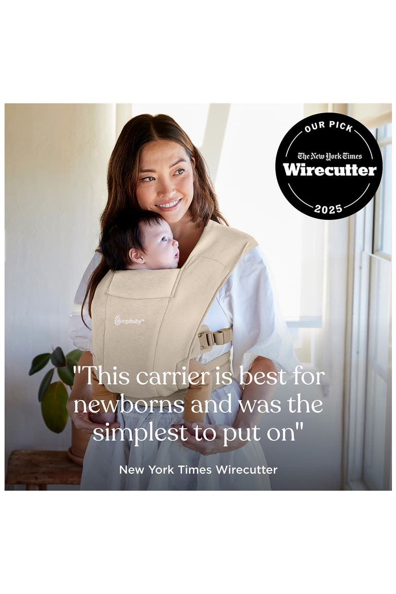 Embrace Baby Carrier, Alternate, color, CREAM