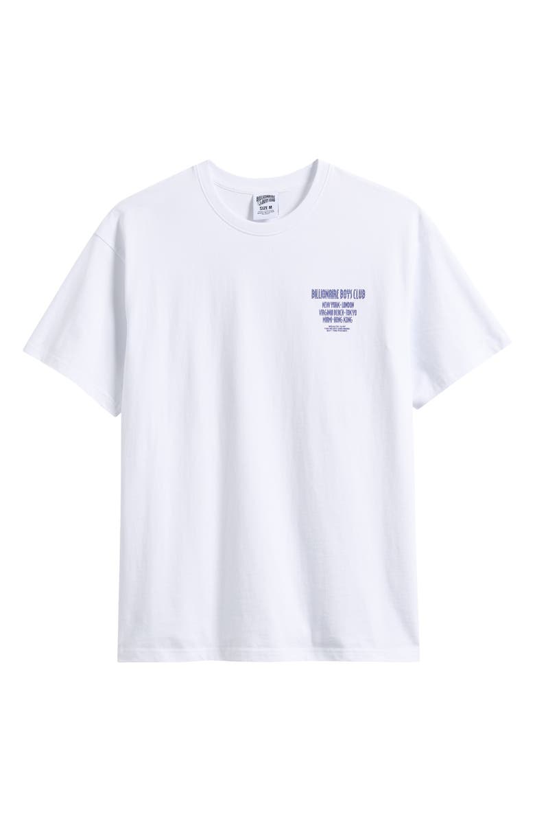 Billionaire Boys Club Camp Graphic T-Shirt, Main, color, White