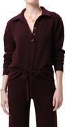 Citizens of Humanity Johnny Collar Oversize Fleece Sweatshirt