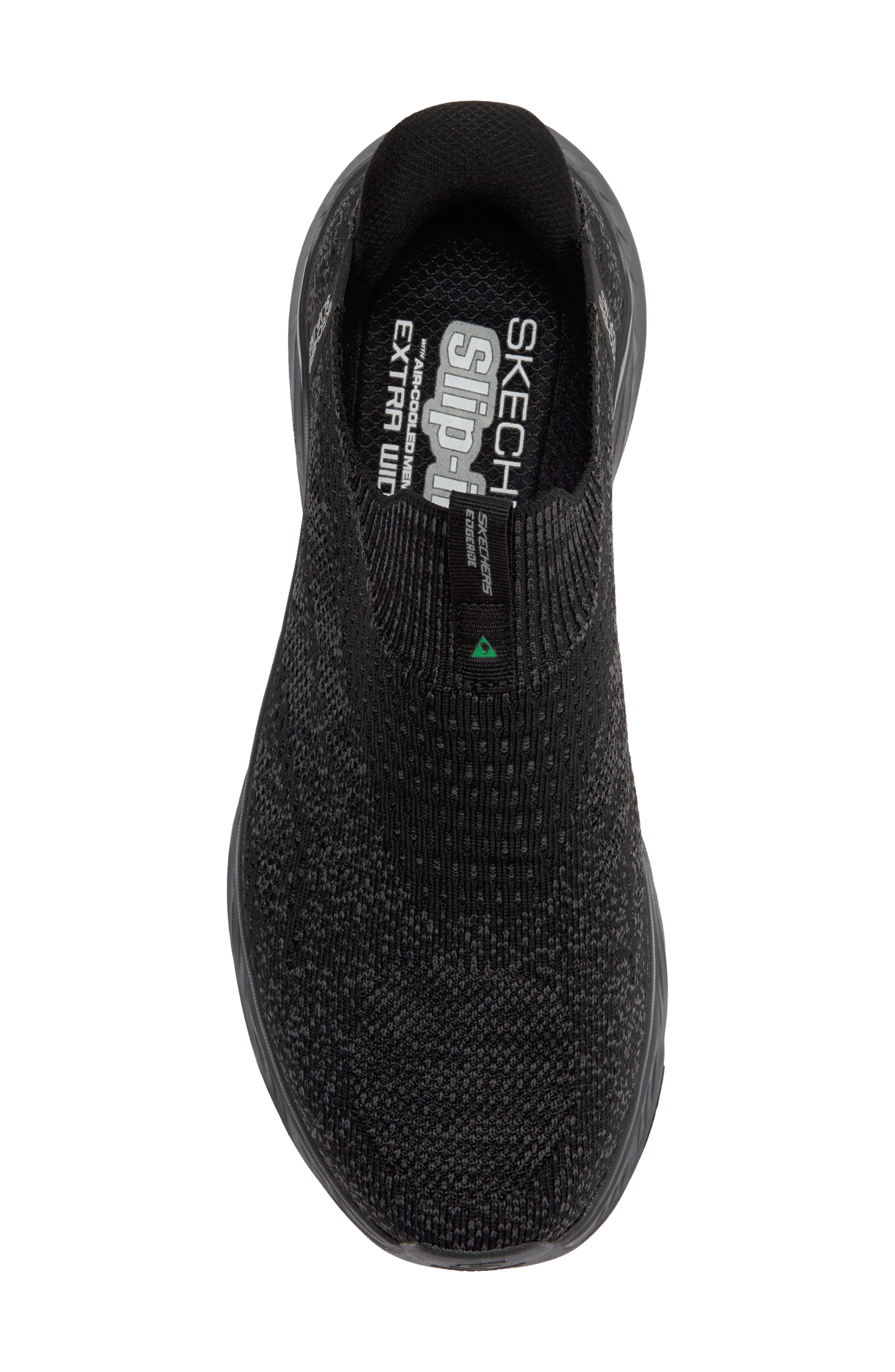 SKECHERS Slip-Ins<sup>®</sup> Relaxed Fit<sup>®</sup> Slip-On Sneaker, Alternate, color, Black/ Black