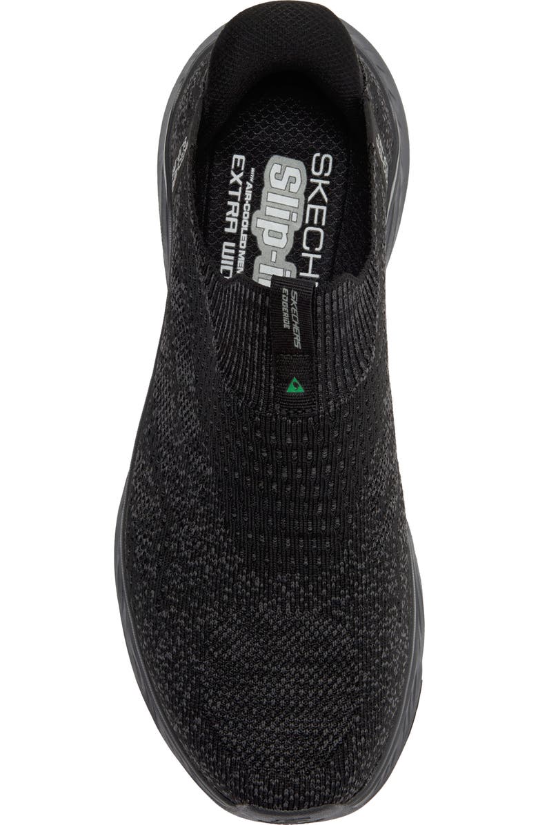 SKECHERS Slip-Ins<sup>®</sup> Relaxed Fit<sup>®</sup> Slip-On Sneaker, Alternate, color, Black/ Black