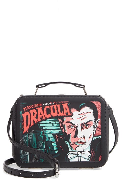 x Universal Dracula Faux Leather Lunchbox Bag