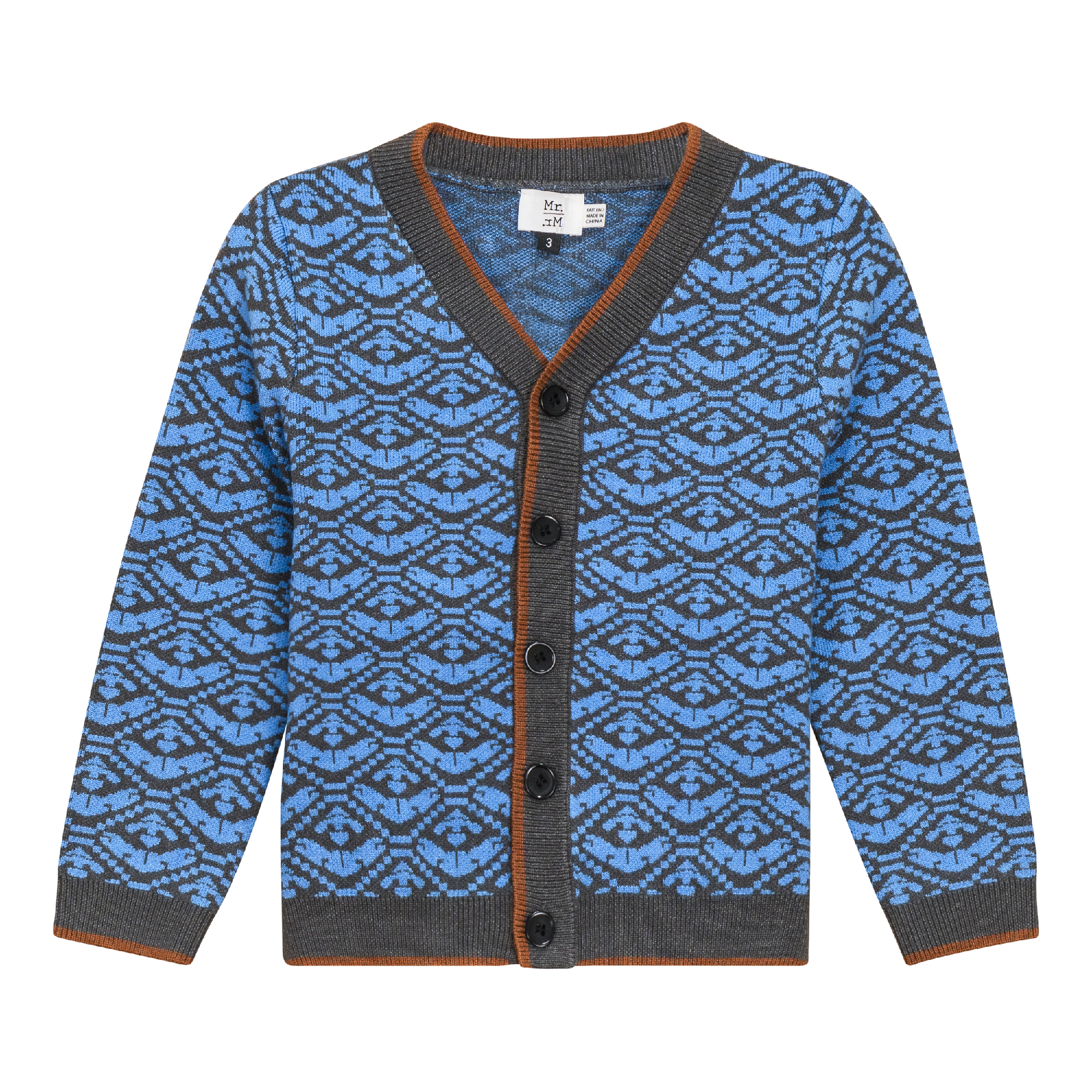 Charcoal/Blue