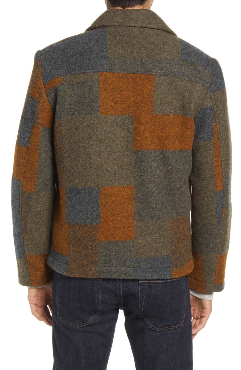 NN07 Gael Wool Blend Jacket, Alternate, color,