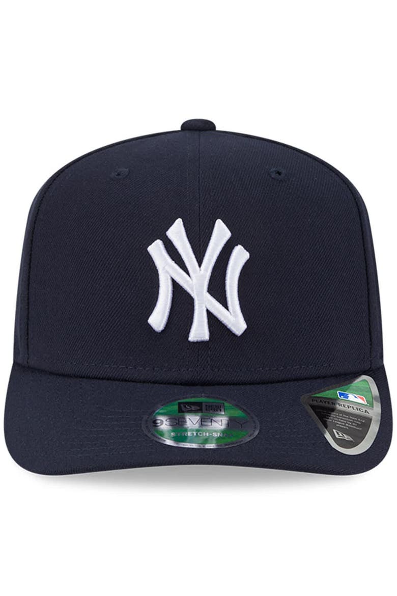 Men's New Era  Navy New York Yankees Player Replica 9SEVENTY Adjustable Hat, Alternate, color, Navy