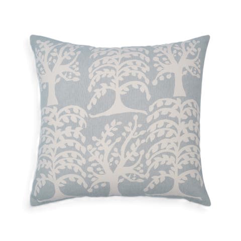 Nature whisper Saal Tree print square pillow cover